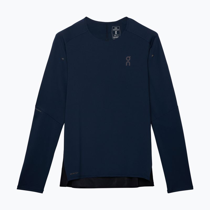 Longsleeve do biegania męski On Performance Long-T navy/black 8