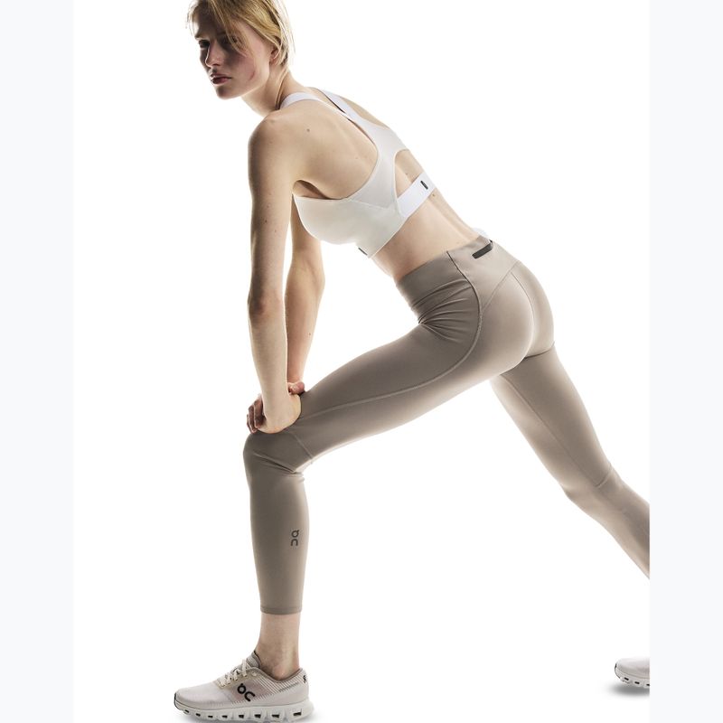 Legginsy treningowe damskie On Running Performance Tights 7/8 cinder 5