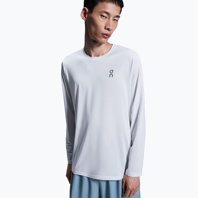 Longsleeve do biegania męski On Core Long-T white 4