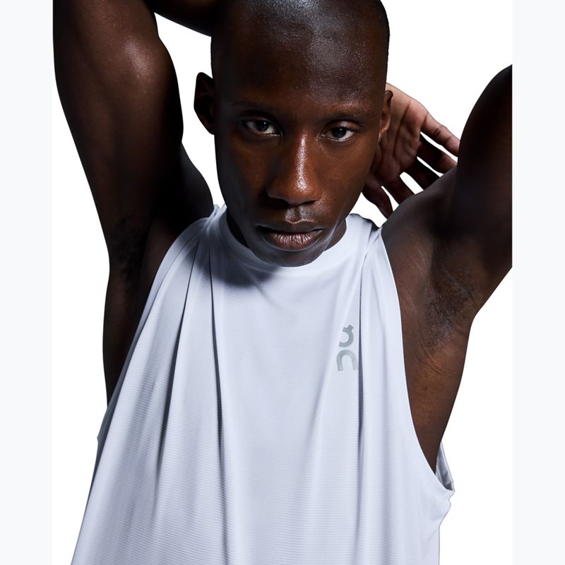 Koszulka do biegania męska On Core Tank white 6