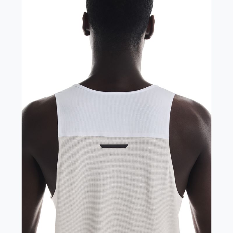 Koszulka do biegania męska On Performance Tank white/silver 7