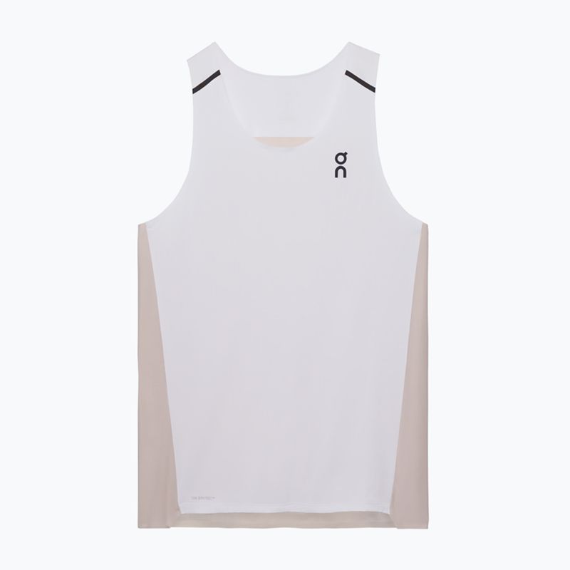 Koszulka do biegania męska On Performance Tank white/silver 8