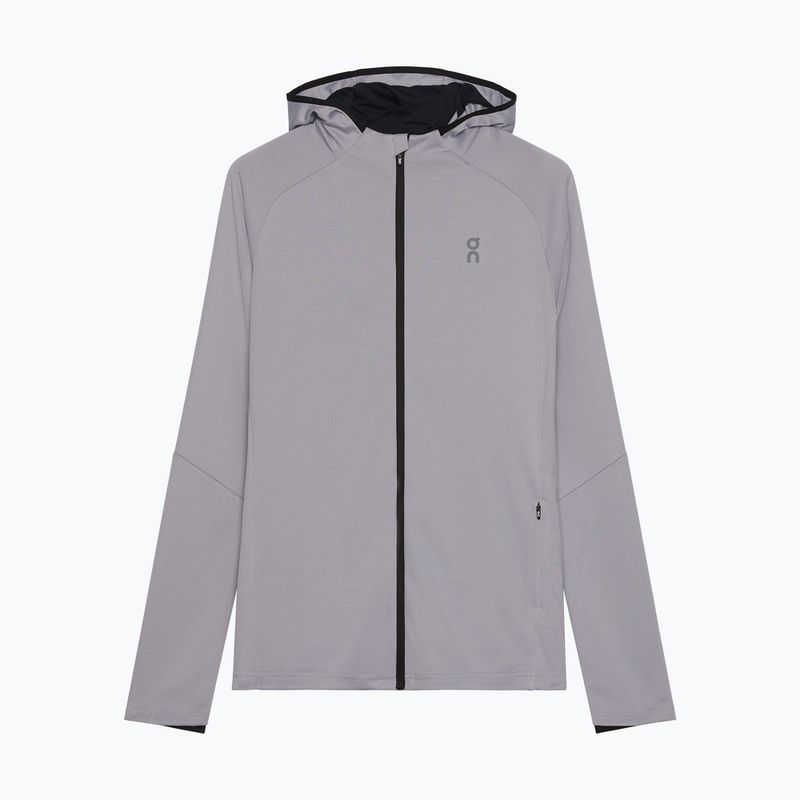 Bluza do biegania damska On Running Climate Zip Hoodie navy
