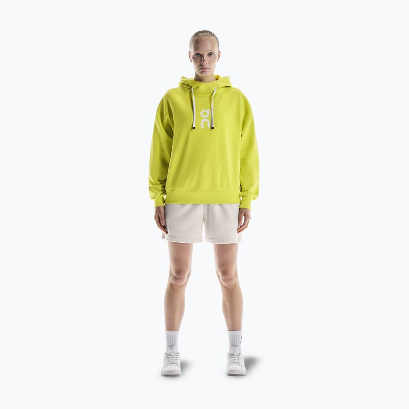 Bluza damska On Running Club Hoodie lime 2
