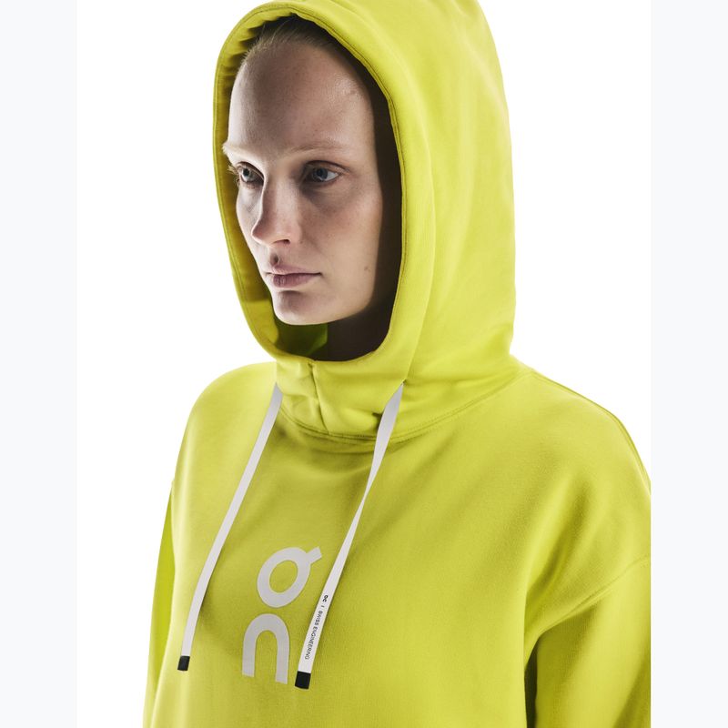 Bluza damska On Running Club Hoodie lime 6