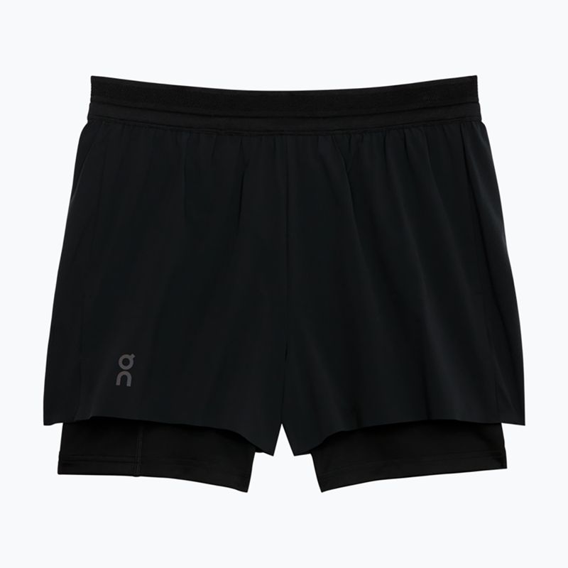 Spodenki do biegania damskie On 3" Performance 2/1 black 8