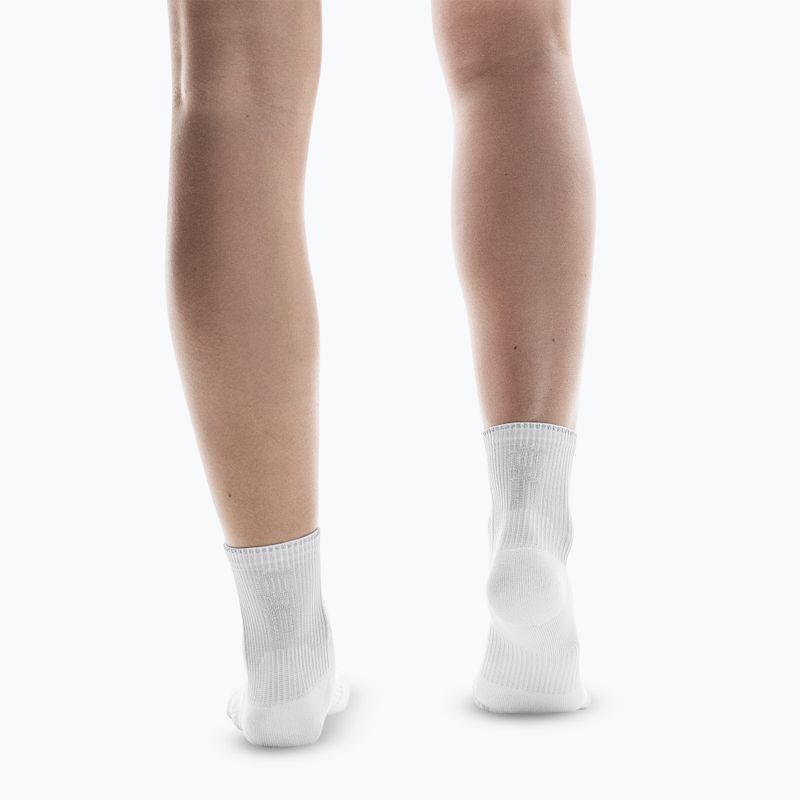 Skarpety On Performance Run Mid white/glacier 5