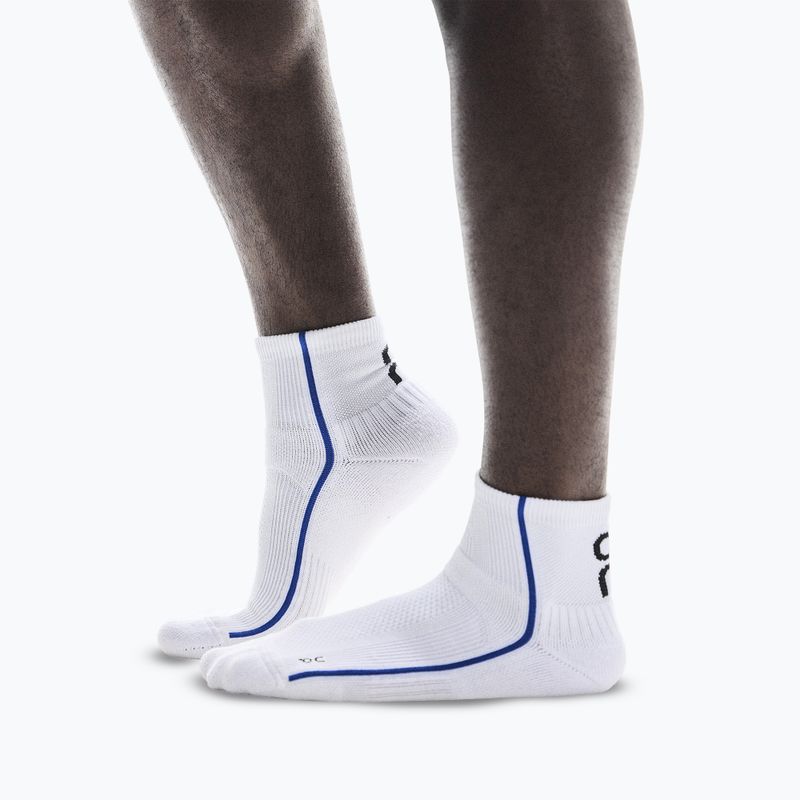 Skarpety On Running Court Mid white/indigo 2
