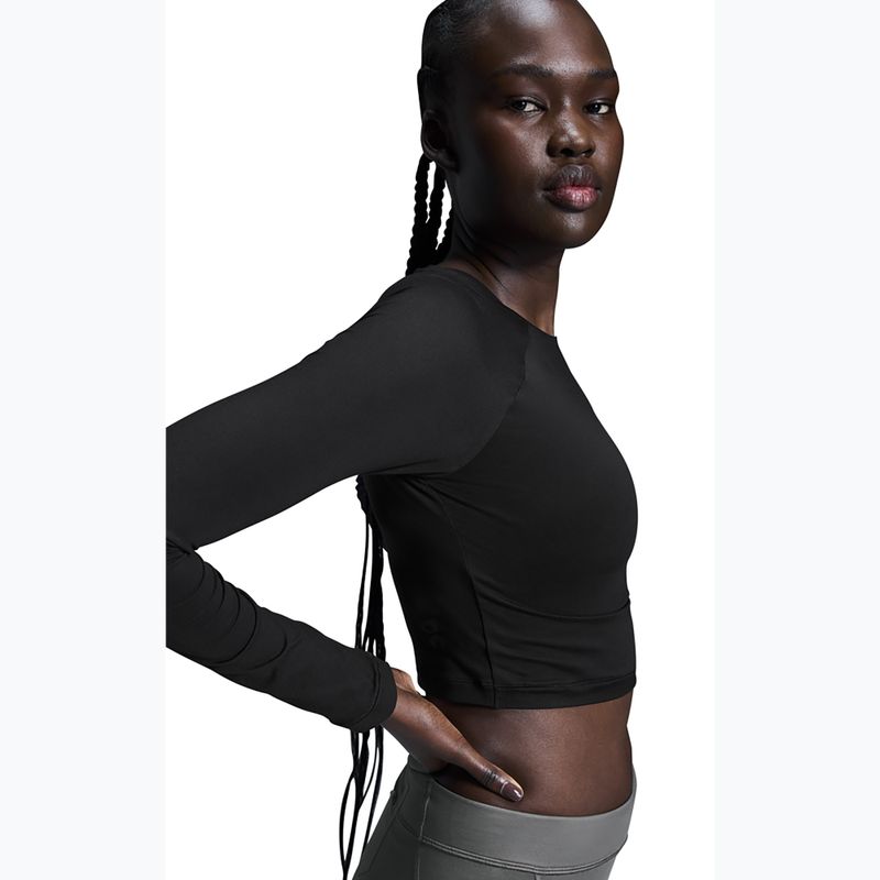 Longsleeve treningowy damski On Studio Long-T Crop black 5