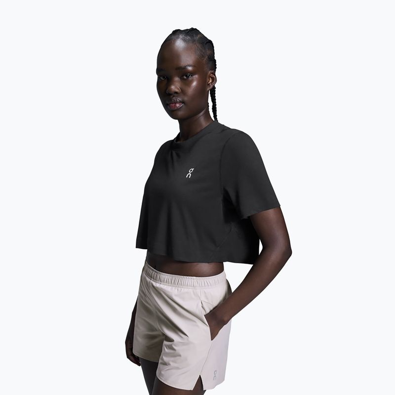 Koszulka treningowa damska On Train-T Crop black 4