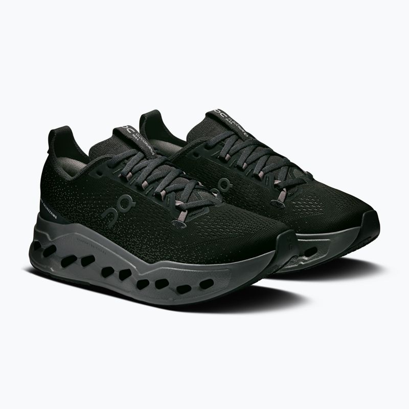 Buty do biegania damskie On Cloudsurfer  Max Wide black/eclipse 3