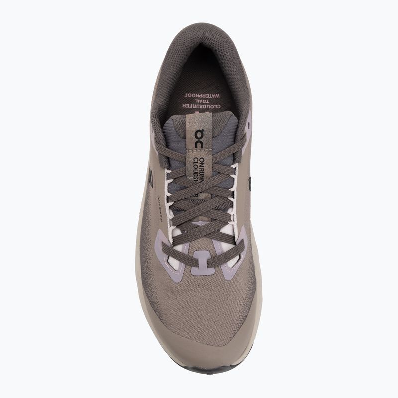 Buty do biegania damskie On Cloudsurfer Trail 2 Waterproof cinder/desert 5