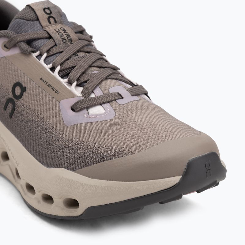 Buty do biegania damskie On Cloudsurfer Trail 2 Waterproof cinder/desert 7