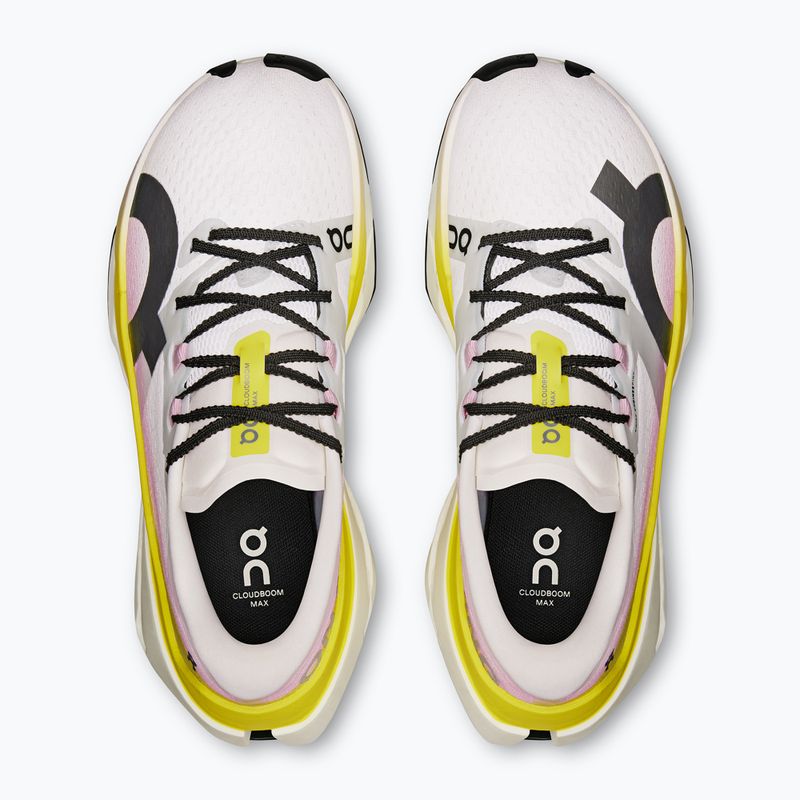 Buty do biegania damskie On Cloudboom Max lime/raspberry 13