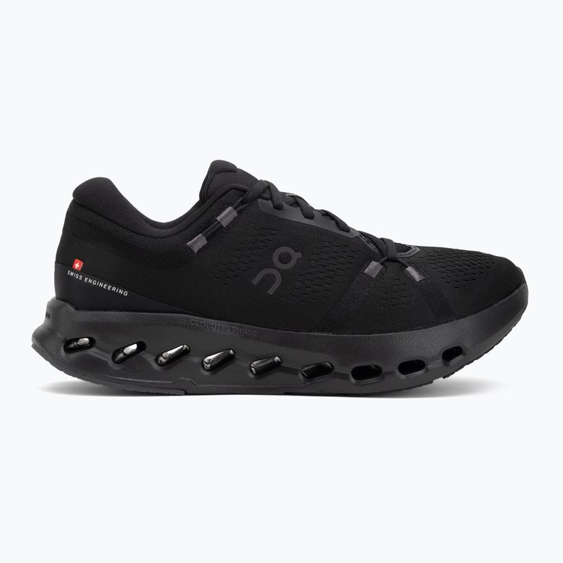 Buty do biegania męskie On Cloudsurfer 2 Wide black/black 2