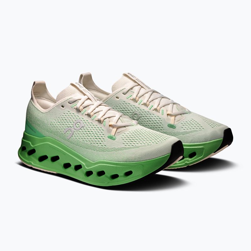 Buty do biegania męskie On Cloudsurfer Max ivory/honeydew 3