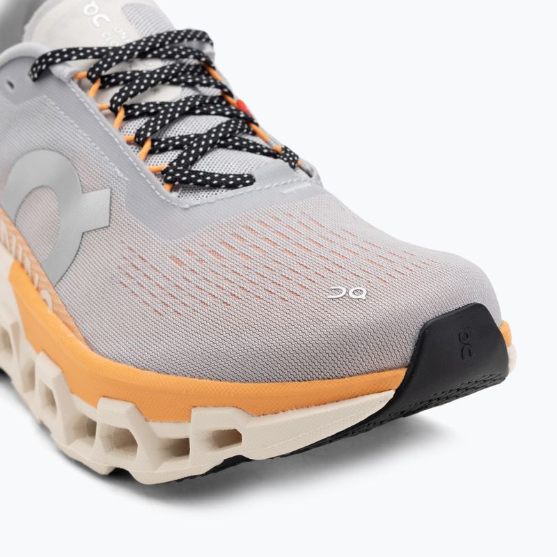 Buty do biegania męskie On Cloudmonster 2 glacier/tangerine 7