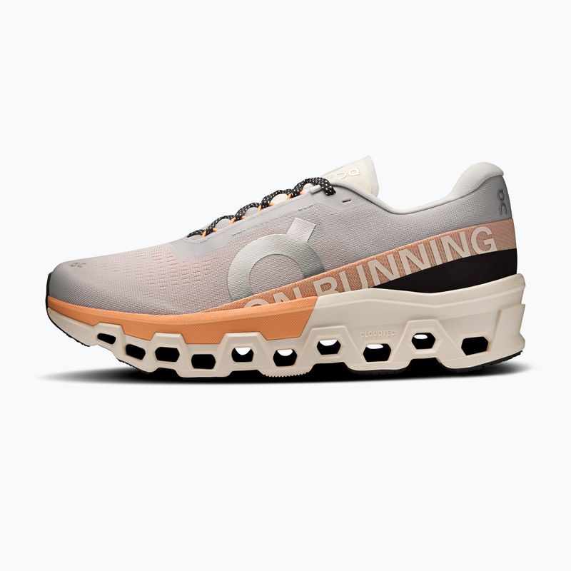 Buty do biegania męskie On Running Cloudmonster 2 glacier/tangerine 2