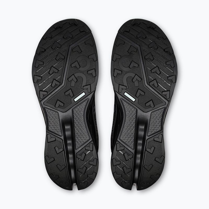 Buty do biegania damskie On Cloudsurfer Trail 2 Waterproof black/black 5