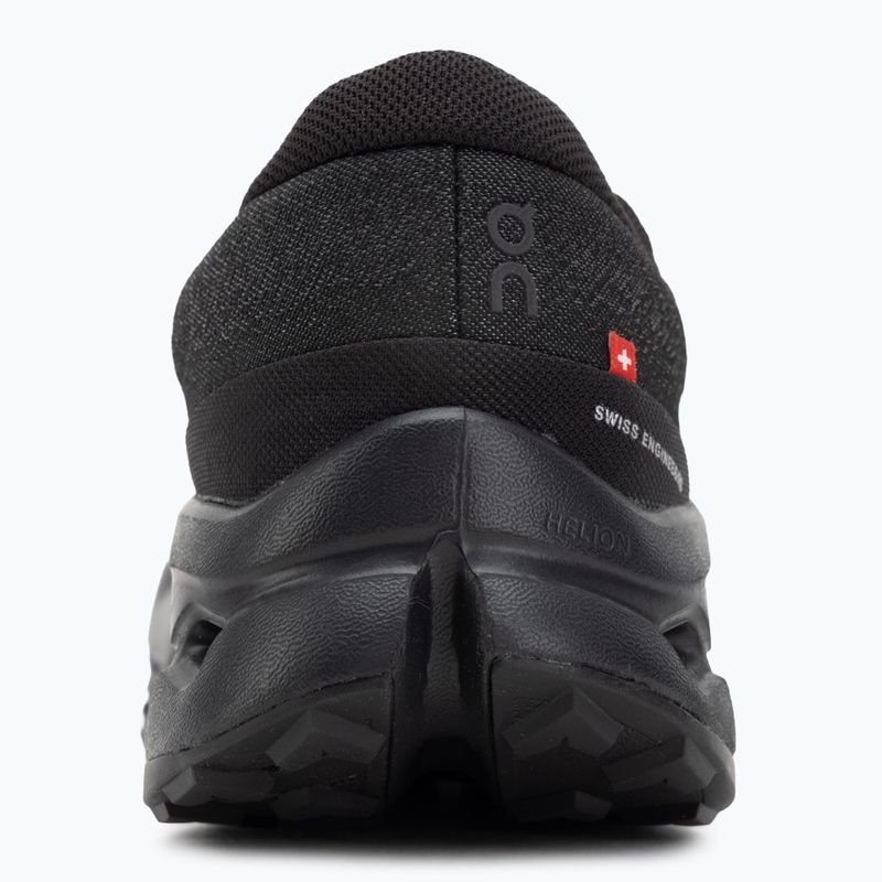 Buty do biegania damskie On Cloudsurfer Trail 2 Waterproof black/black 6