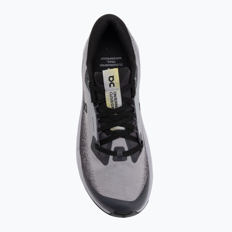 Buty do biegania damskie On Cloudsurfer Trail 2 Waterproof black/lilac 5