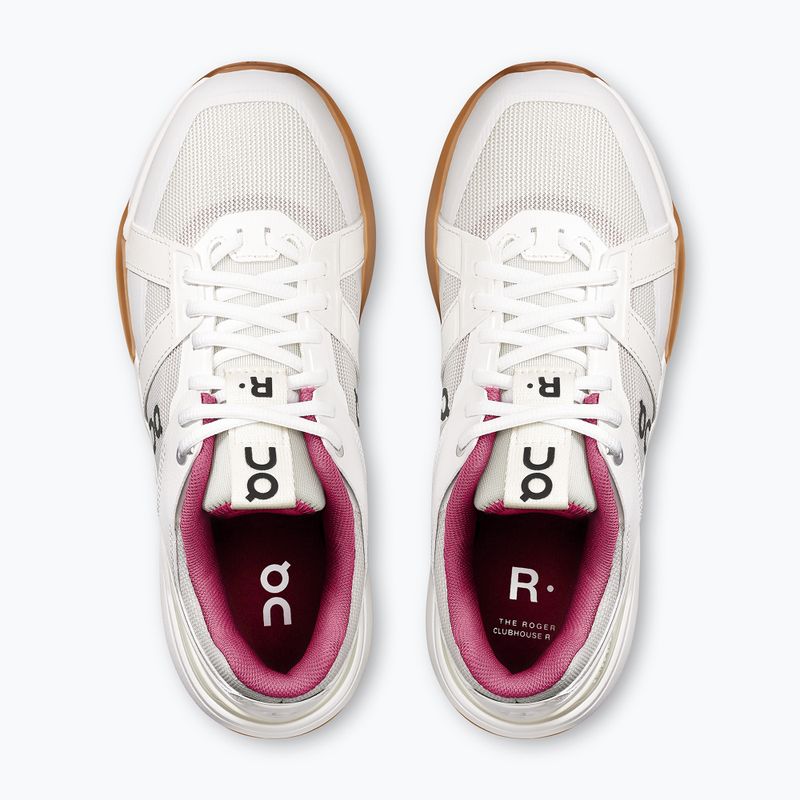 Buty do tenisa damskie On The Roger Clubhouse Pro ivory/grenadine 6