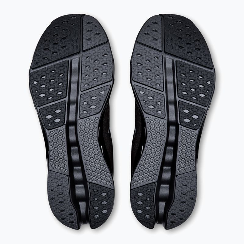 Buty do biegania damskie On Cloudsurfer 2 Wide black/black 5