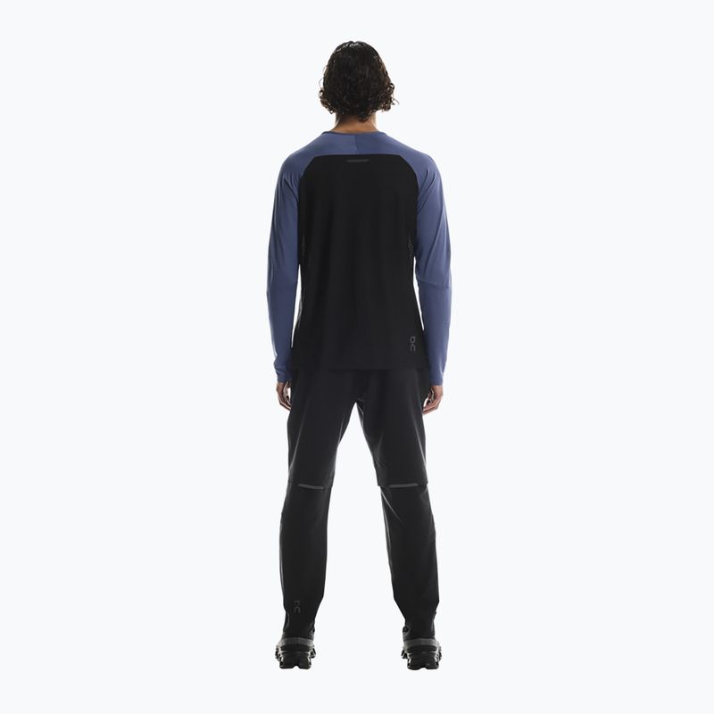 Longsleeve do biegania męski On Performance Long-T acai/black 3