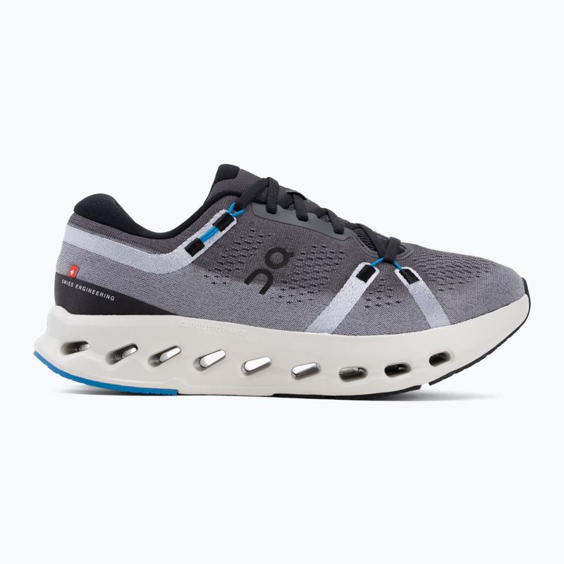 Buty do biegania damskie On Cloudsurfer 2 Wide black/malibu 2