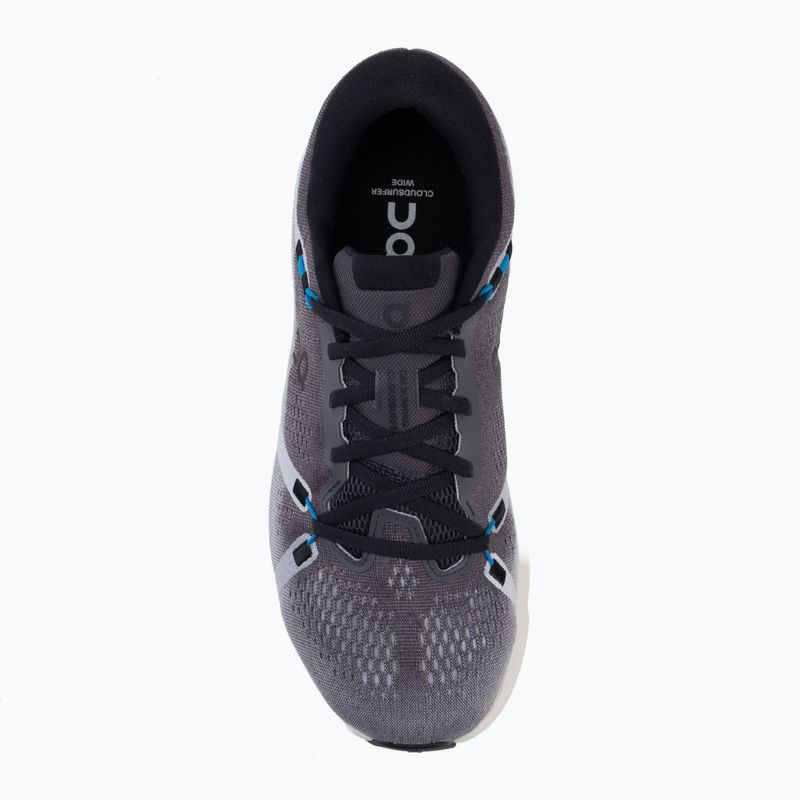 Buty do biegania damskie On Cloudsurfer 2 Wide black/malibu 5