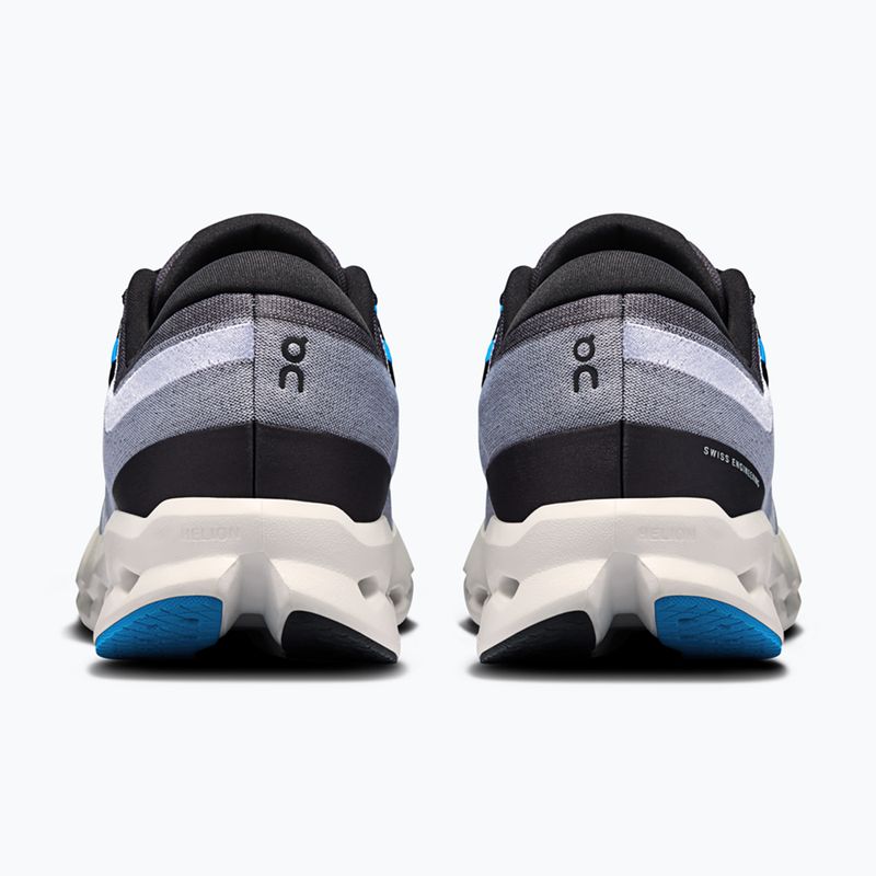 Buty do biegania damskie On Cloudsurfer 2 Wide black/malibu 3