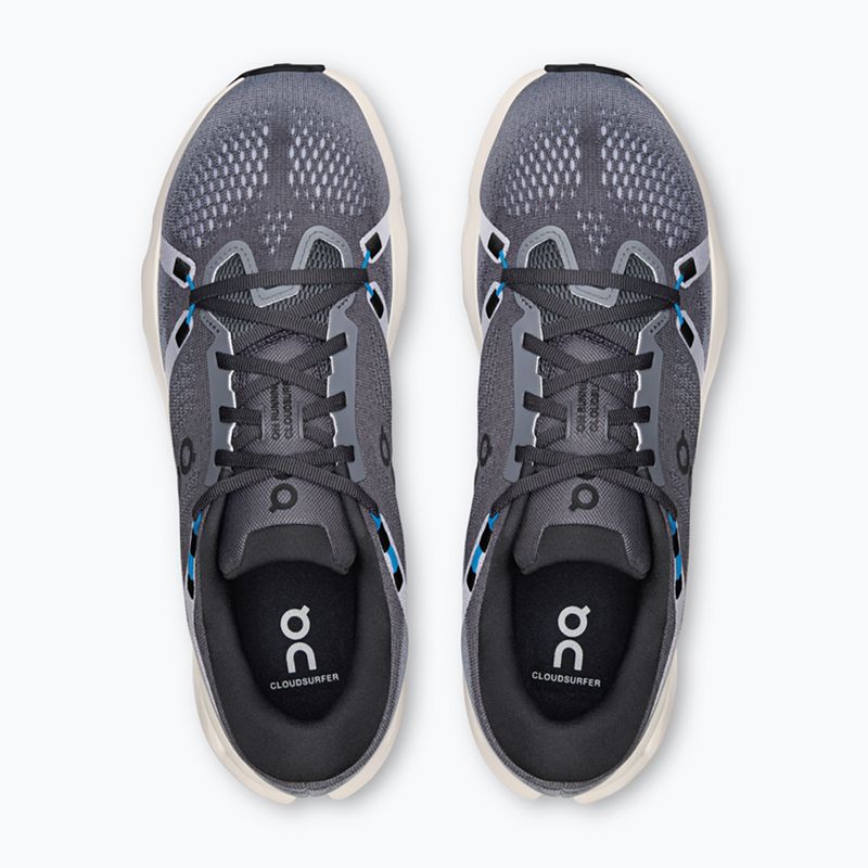 Buty do biegania damskie On Cloudsurfer 2 Wide black/malibu 6