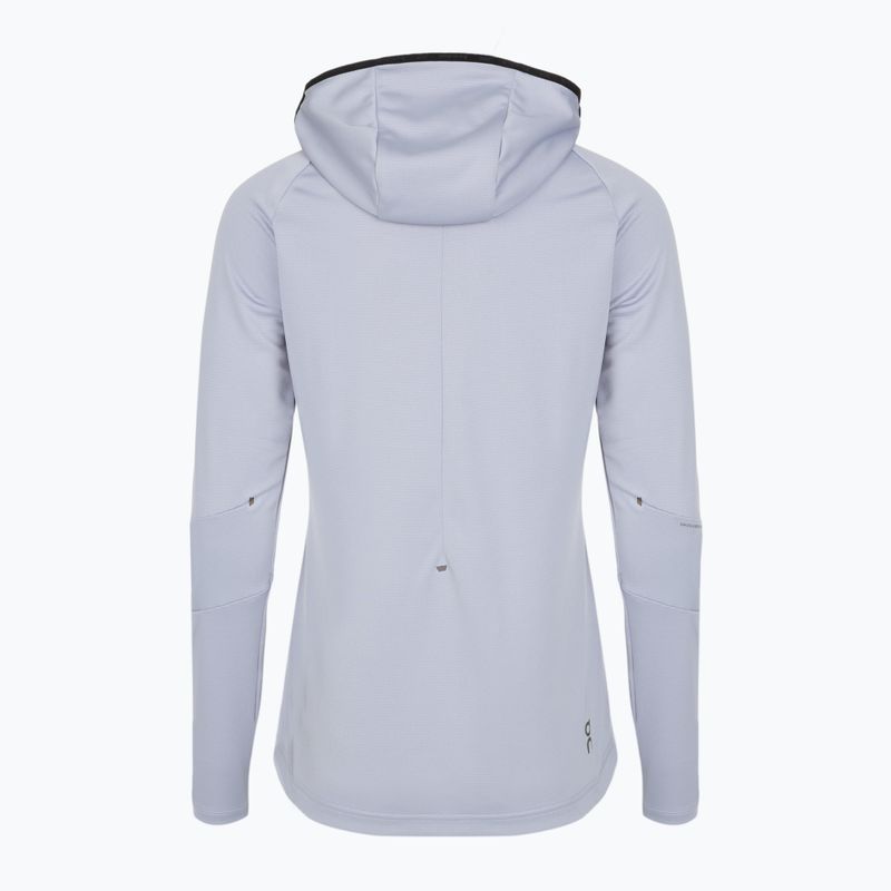 Bluza do biegania damska On Climate Zip Hoodie lilac 2