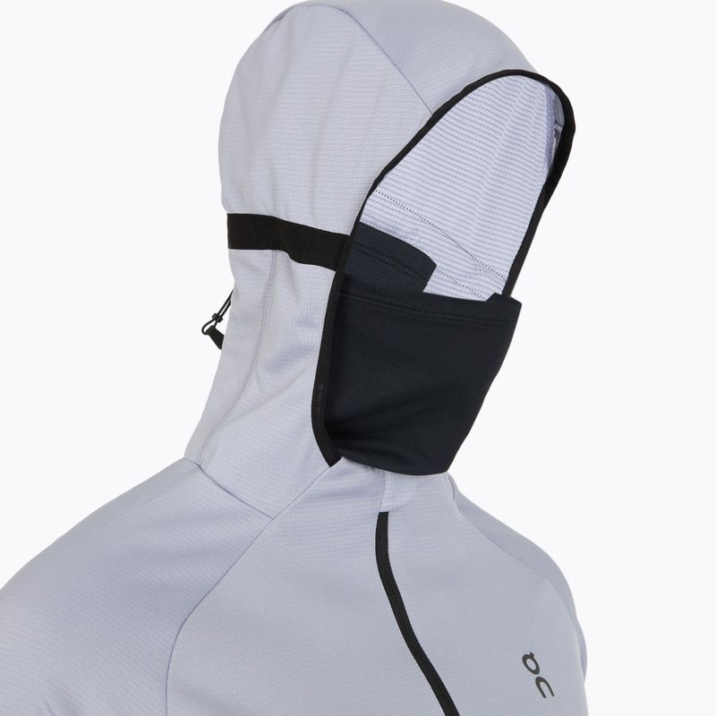 Bluza do biegania damska On Climate Zip Hoodie lilac 5