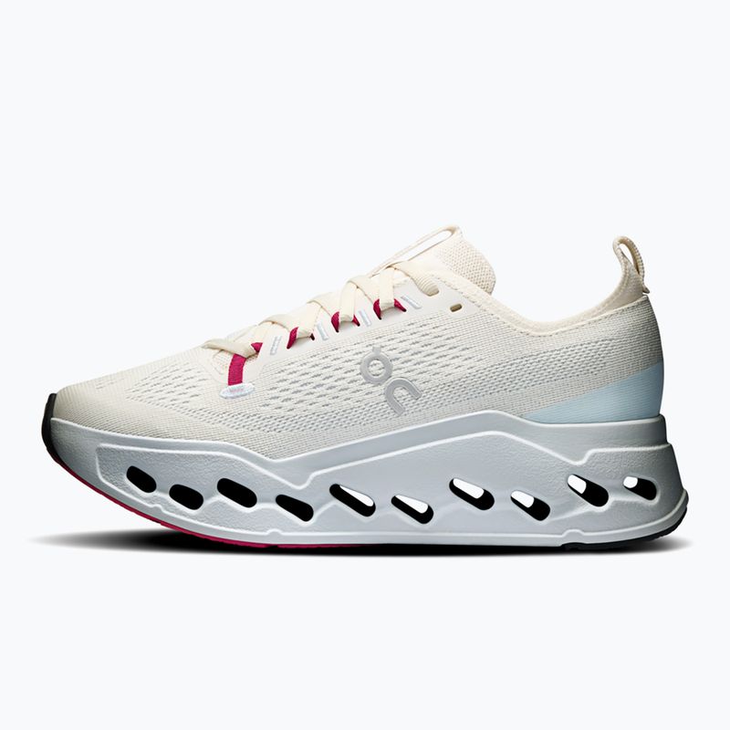 Buty do biegania damskie On Cloudsurfer Max ivory/arctic 2