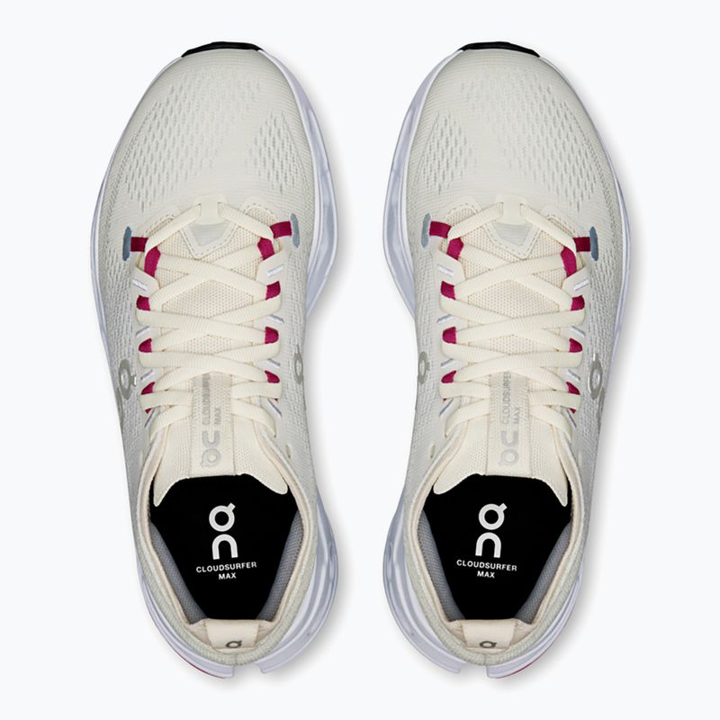 Buty do biegania damskie On Cloudsurfer Max ivory/arctic 6