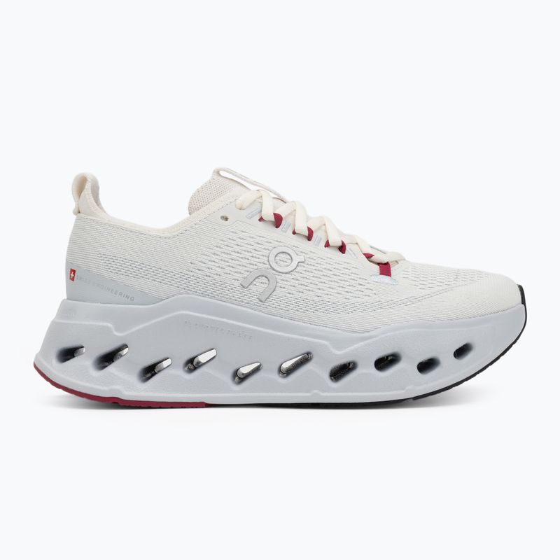 Buty do biegania damskie On Cloudsurfer Max ivory/arctic 2