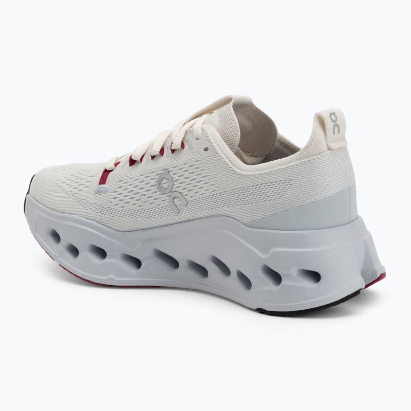 Buty do biegania damskie On Cloudsurfer Max ivory/arctic 3