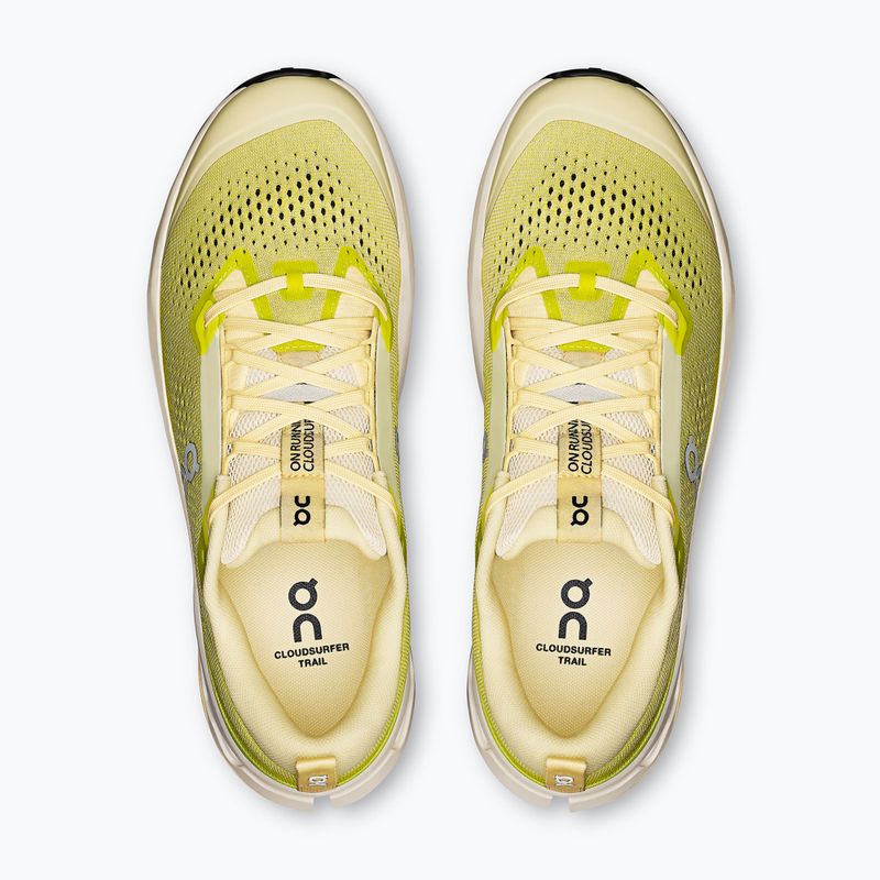 Buty do biegania męskie On Cloudsurfer Trail 2 ivory/lime 13