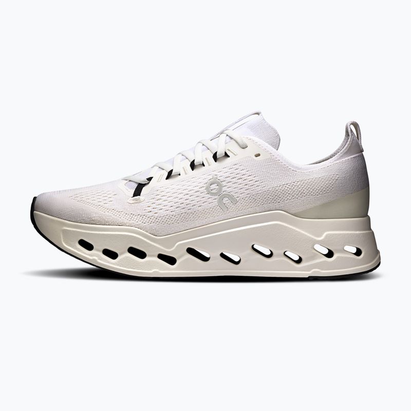 Buty do biegania męskie On Cloudsurfer  Max Wide white/white 9