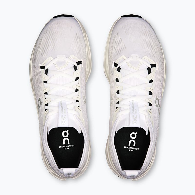 Buty do biegania męskie On Cloudsurfer  Max Wide white/white 12