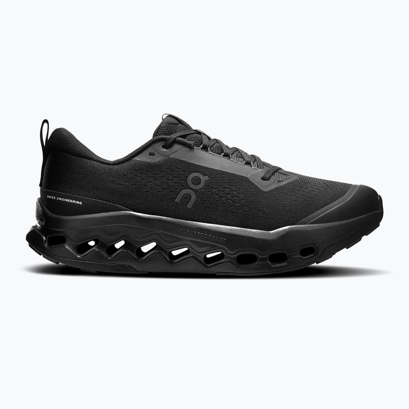 Buty do biegania męskie On Cloudsurfer Trail 2 black/eclipse 8