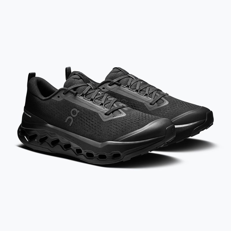 Buty do biegania męskie On Cloudsurfer Trail 2 black/eclipse 10