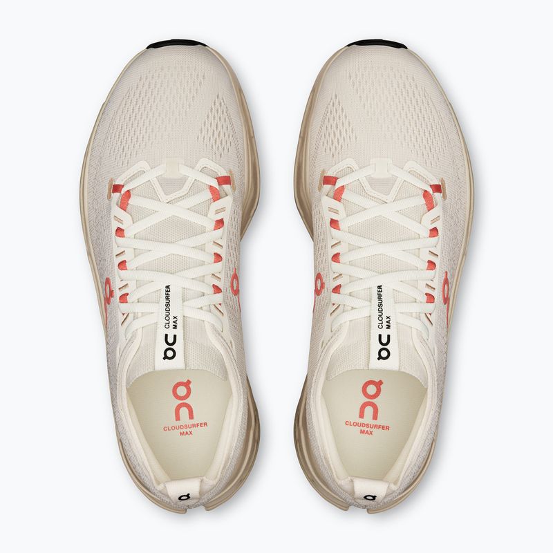 Buty do biegania męskie On Cloudsurfer Max ivory/salmon 6