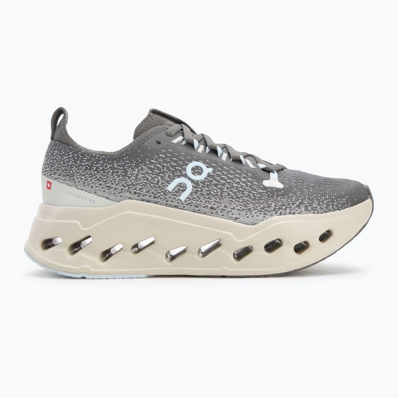 Buty do biegania damskie On Cloudsurfer Max asphalt/ice 2