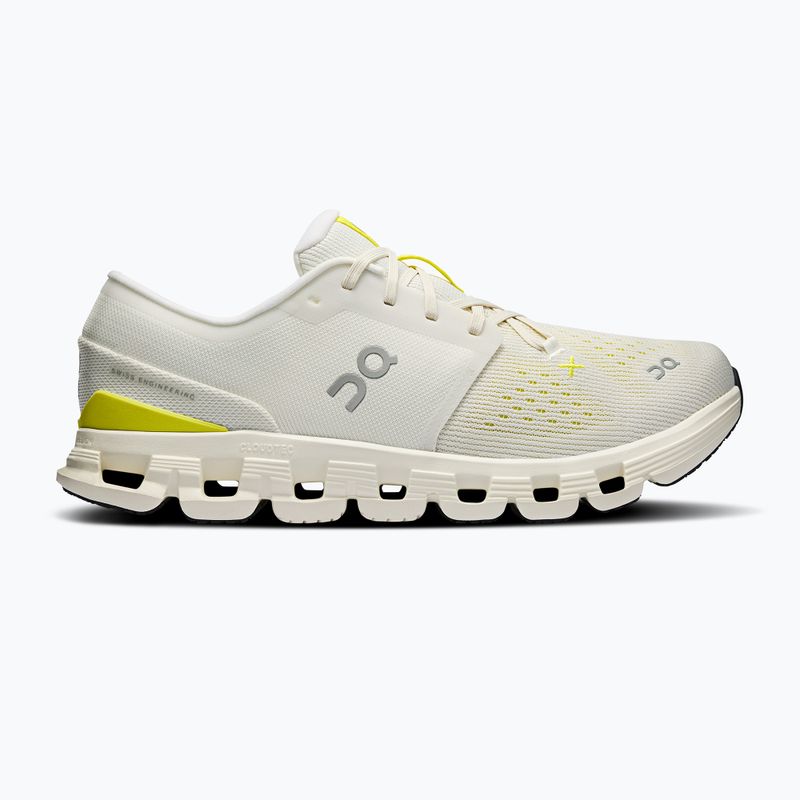 Buty do biegania męskie On Cloud X 4 ivory/lime