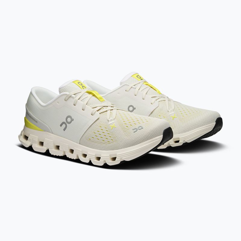 Buty do biegania męskie On Cloud X 4 ivory/lime 3