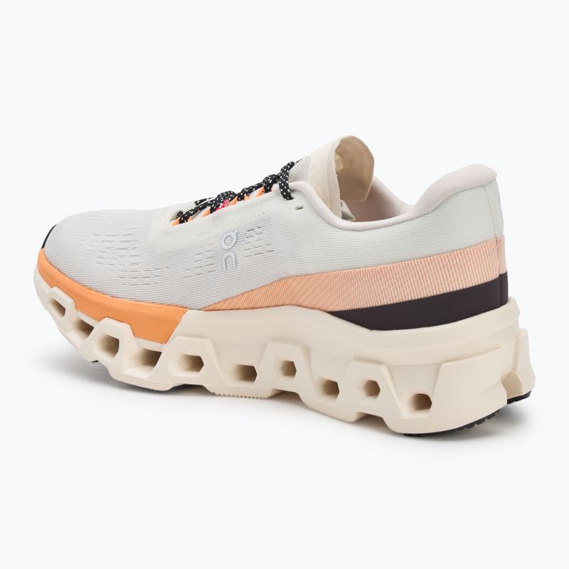 Buty do biegania damskie On Cloudmonster 2 ivory/tangerine 3