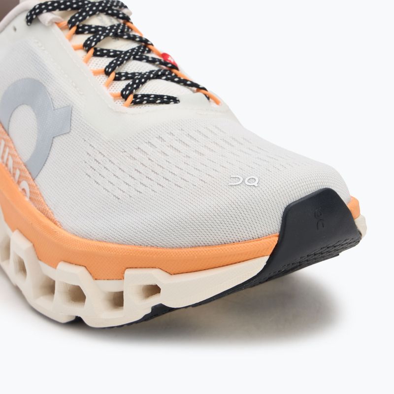 Buty do biegania damskie On Cloudmonster 2 ivory/tangerine 7