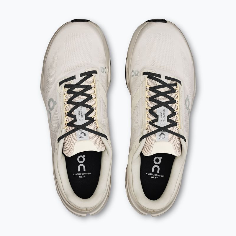 Buty do biegania męskie On Cloudsurfer Next ivory/silver 6